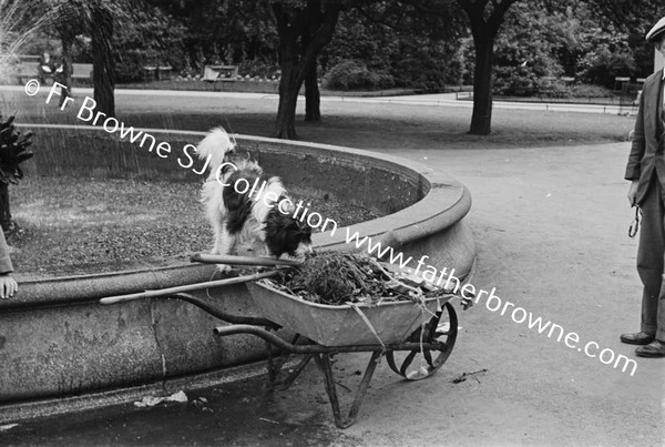 ST STEPHEN'S GREEN CHILDREN AT THE FOUNTAIN